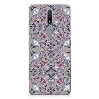 Nokia 2.4 TPU Siliconen Hoesje Flower Tiles - thumbnail