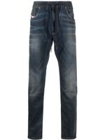 Diesel jean skinny D-Krooley à lien de resserrage - Bleu