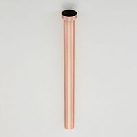 Verlengbuis voor Sifon BWS Copper 40 cm Geborsteld Koper