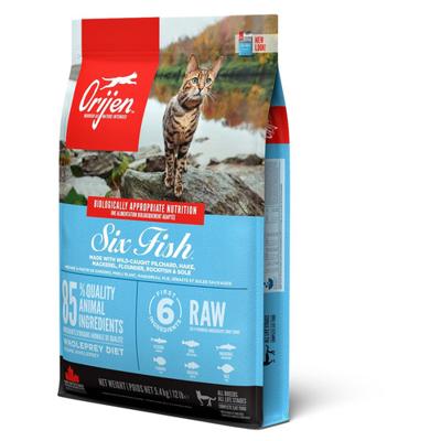 Orijen Cat Adult Whole Prey 6 Fish 5,4 kg Sardines & Heek