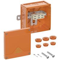 Spelsberg WKE 4 - Duo 3 x 10q Aftakkast (l x b x h) 150 x 150 x 85 mm Oranje IP66 1 stuk(s) - thumbnail