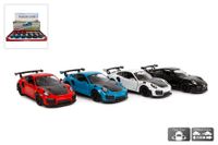 Die cast pull back Porsche 911 GT2 1.36 4 assorti