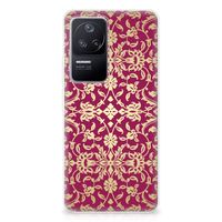 Siliconen Hoesje Xiaomi Poco F4 Barok Pink - thumbnail