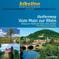 Fietsgids Bikeline Radtourenbuch kompakt Vom Main zur Rhön | Esterbaue