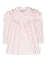 Philosophy Di Lorenzo Serafini Kids robe en coton à volants - Rose