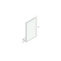 Heering Hardschuim Dakrandpaneel - 150x35x9