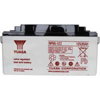 Yuasa NP65-12 NP65-12 Loodaccu 12 V 65 Ah Loodvlies (AGM) (b x h x d) 350 x 174 x 166 mm M6-schroefaansluiting Onderhoudsvrij, VDS-certificering