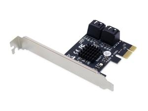 Conceptronic EMRICK 4-Port-SATA-PCIe-Adapter mit SATA-Kabel SATA-controller PCIe