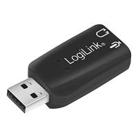 Logilink UA-0053 USB 2.0 Audio Adapter,zwart