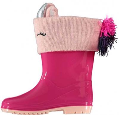 XQ Footwear regenlaarzen meisjes rubber roze maat 25 XQ Footwear regenlaarzen meisjes rubber roze maat 25