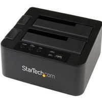 StarTech.com eSATA/USB 3.0 harde-schijfduplicatordock Standalone HDD-kloner met SATA 6 Gbps voor sup