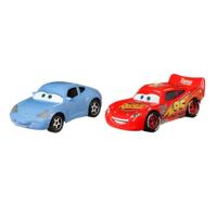 Disney Pixar Cars Sally en Lightning McQueen Diecast 2 Pack Auto's