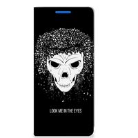 Mobiel BookCase OPPO Reno 6 Pro Plus 5G Skull Hair