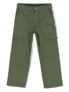 Stella McCartney Kids pantalon à coupe droite - Vert