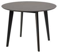 Eettafel Levi MDF Zwart Ø105cm - Giga Living