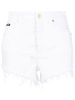 Dolce & Gabbana short en jean à taille haute - Blanc