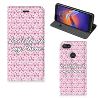 Motorola Moto E6 Play Design Case Flowers Pink DTMP