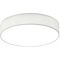 LED Plafondlamp - Plafondverlichting - Trion Lanago - 22W - Warm Wit 3000K - Dimbaar - Rond - Mat Wit - Aluminium