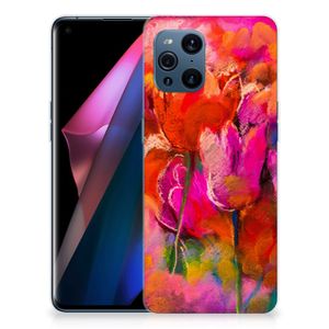 Hoesje maken OPPO Find X3 | X3 Pro Tulips