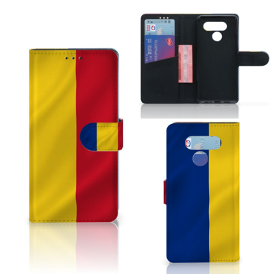 LG Q60 Bookstyle Case Roemenië LG Q60 Bookstyle Case Roemenië