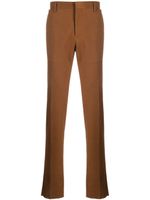 Zegna stretch-cotton straight-leg chinos - Marron