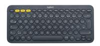 Logitech K380 Multi-Device Bluetooth® Keyboard toetsenbord QWERTZ Duits Grijs