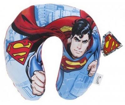 DC Comics nekkussen Superman 28 x 30 cm blauw/rood DC Comics nekkussen Superman 28 x 30 cm blauw/rood