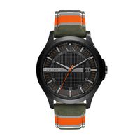 Horlogeband Armani Exchange AX2198 Leder/Textiel Multicolor 22mm - thumbnail