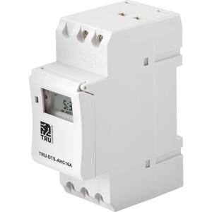 TRU COMPONENTS TRU-DTS-AHC16A Centrale besturing Voedingsspanning (num): 230 V/AC 1x wisselcontact 16 A 250 V/AC Weekprogramma