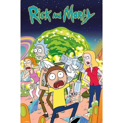 GBeye Rick and Morty Group Poster 61x91,5cm