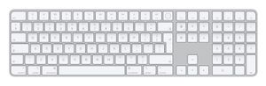 Apple Magic Keyboard Touch ID Num Key Toetsenbord Bluetooth QWERTY, US internationaal Wit Oplaadbaar