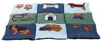 TRIXIE Patchwork Hond Microvezel, Polyester Blauw, Groen - thumbnail