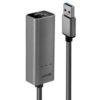 LINDY 43313 Netwerkadapter 2.5 GBit/s USB 3.2 Gen 1 (USB 3.0), Gigabit-LAN (1/2.5 Gbit/s), RJ45