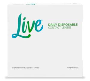 Live Daily Disposable (90 lenzen) - Contactlenzen > Sferisch | 123Optic.com