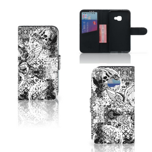 Telefoonhoesje met Naam Samsung Galaxy Xcover 4 | Xcover 4s Skulls Angel