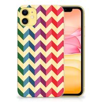 Apple iPhone 11 TPU bumper Zigzag Multi Color