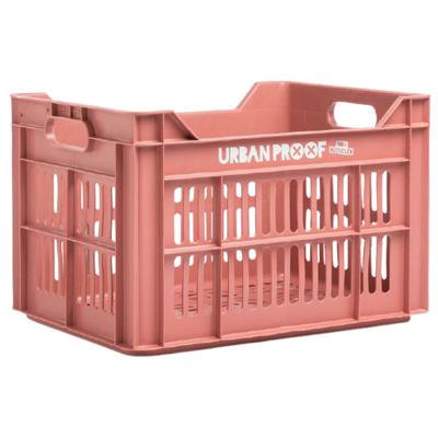 Urban Proof Fietskrat 30 liter Gerecycled Kunststof Warm Pink Urban Proof Fietskrat 30 liter Gerecycled Kunststof Warm Pink