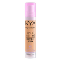NYX Professional Makeup Bare With Me Concealer Serum 5.5 Medium Golden- Medium tint met een warme ondertoon.