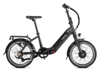 Popal - e-bike - e-folt tourer - zwart - aluminium - zwart