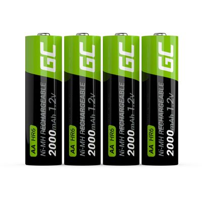 Green Cell GR02 huishoudelijke batterij Oplaadbare batterij AA Nikkel-Metaalhydride (NiMH)
