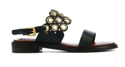 See by Chloé Dames Sandalen in Leder (Zwart) See by Chloé Dames Sandalen in Leder (Zwart)