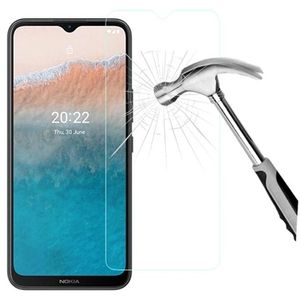 Nokia C21 Plus Screenprotector van gehard glas - 9H - Doorzichtig