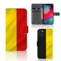 Apple iPhone 11 Pro Max Bookstyle Case Belgische Vlag - thumbnail