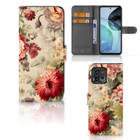 Hoesje voor Motorola Moto G72 Bloemen - thumbnail