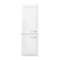 Smeg FAB32LWH5 koel-vriescombinatie Vrijstaand 331 l D Wit - thumbnail