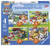 Ravensburger puzzel 4 1in 1 12-16-20-24 stukjes Paw Patrol