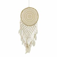 Dromenvanger Rotan Beige met Veren (103 x 40 x 2 cm) - thumbnail