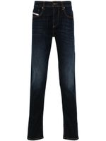 Diesel jean slim 2019 D-Strukt à taille mi-haute - Bleu