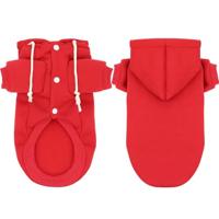 Gepersonaliseerde kattenkleding Kleding Katoenen huisdier Puppy kattenhoodies Franse bulldog kat Naam Telefoonnummer Hoodies Jas (AL)