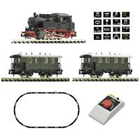 Fleischmann 5160003 N analoge startset stoomlocomotief BR 80 met reizigerstrein - thumbnail